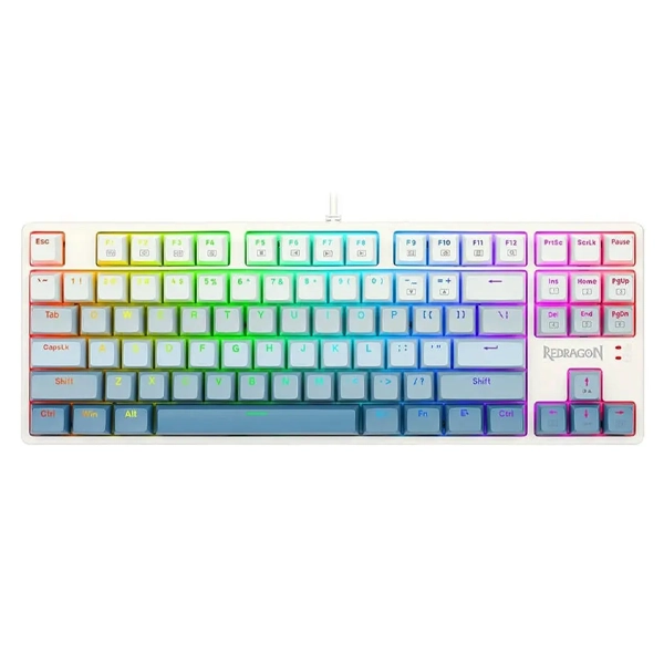 کیبورد مخصوص بازی ردراگون مدل Cass K645W-GB-RGB